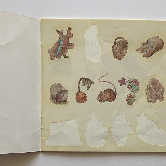 Peter Rabbit and Friends by Beatrix Potter - 8 Full-Color Sticker Books (Used*) - Picture 12 of 15